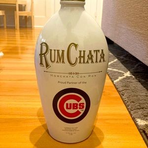 Rare 3 Liter Cubs Rumchata Display Demo Bottle